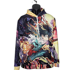 Men's Unbranded Sweatshirt & Hoodie XXL Black Multicolor